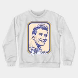 Tony Bennett  / Retro Style Fan Design Crewneck Sweatshirt